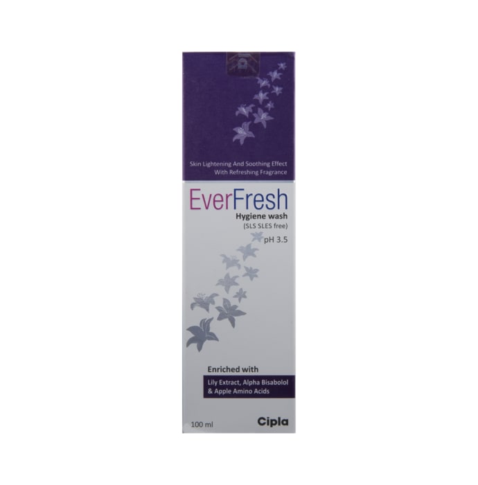 Everfresh hygiene vaginal wash